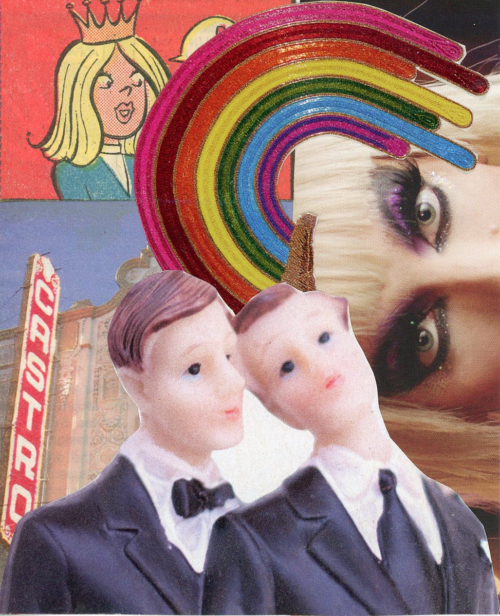 We’re Queer, We’re Here, and We’re Made Of Magazine Cutouts