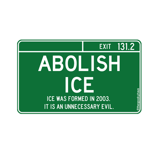 Abolish ICE Sticker