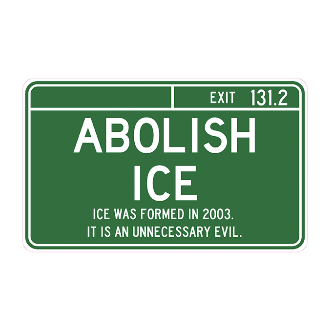 Abolish ICE Sticker