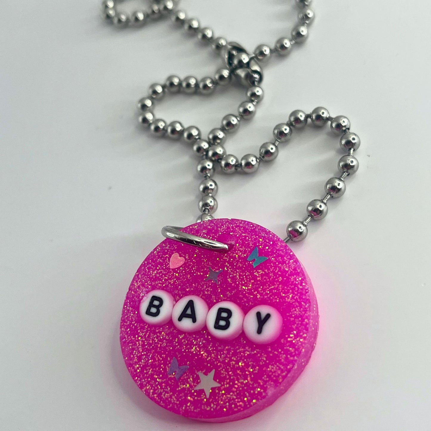 "Baby" Resin Necklace