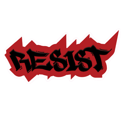 Resist Sticker