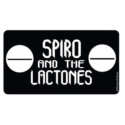 Spiro and The Lactones Sticker