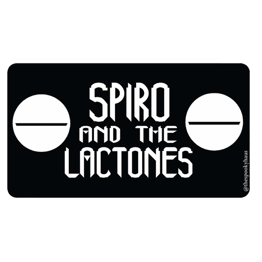 Spiro and The Lactones Sticker