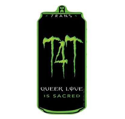 Monster Can T4T Sticker